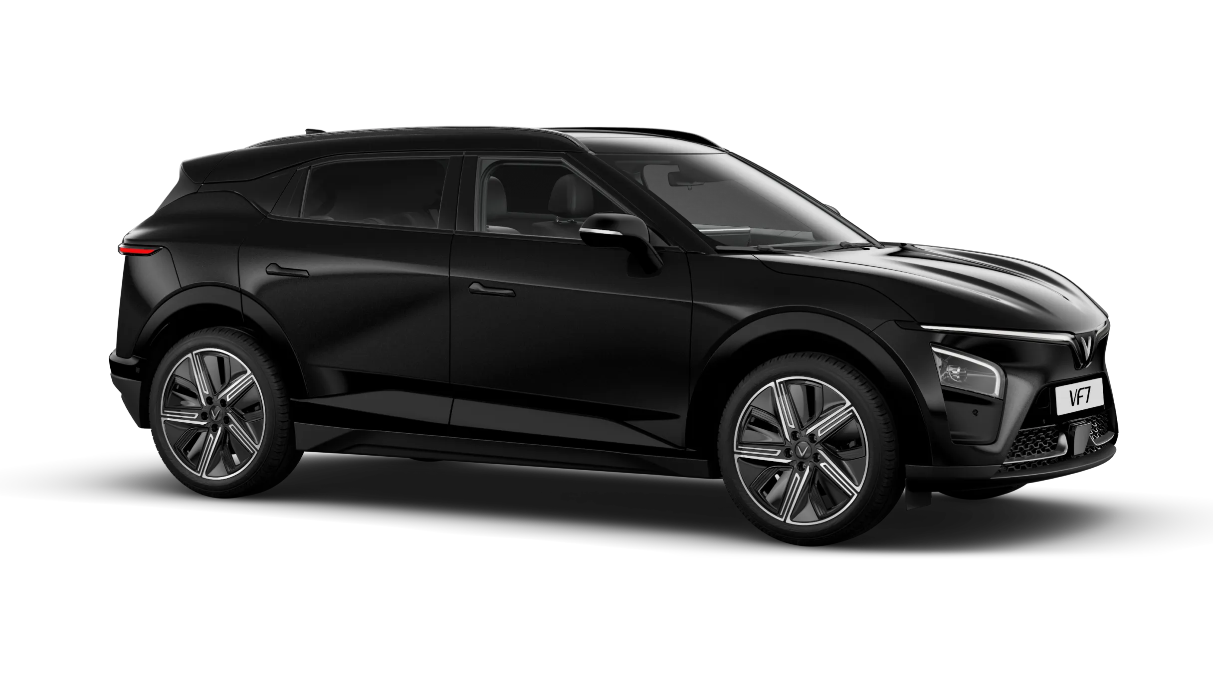 VinFast VF7 màu đen xe 7 chỗ